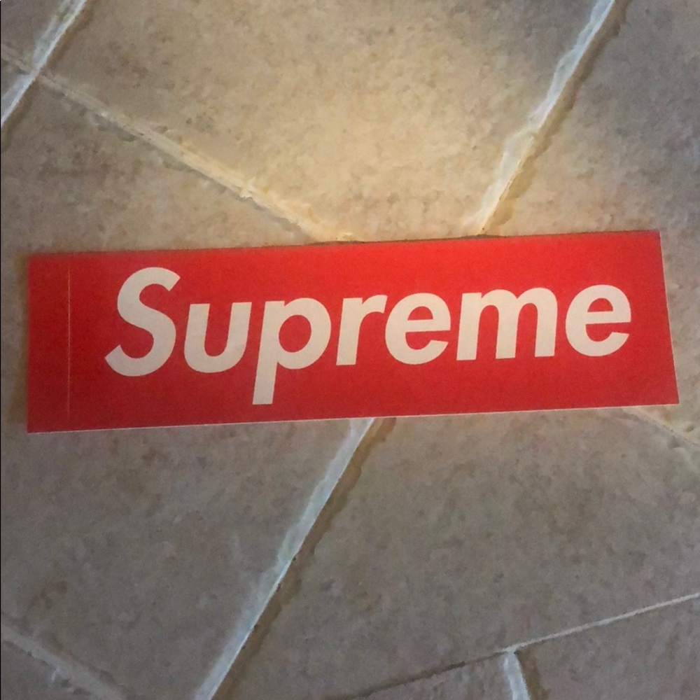 Supreme sticker